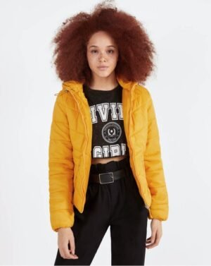 Hooded puffer jacket