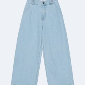 product-17-5 Culotte jeans with frayed hems