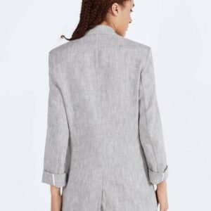 product-18-2 Linen-effect blazer