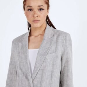 product-18-3 Linen-effect blazer