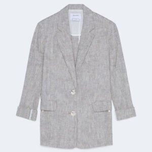 product-18-5 Linen-effect blazer