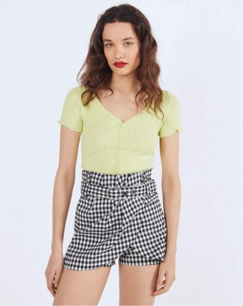 product-2-1 Gingham check print skort
