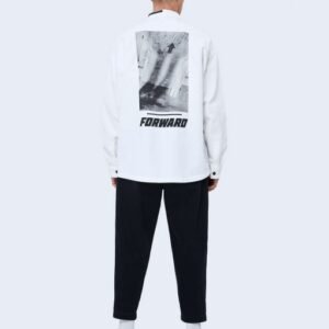 Overshirt with print