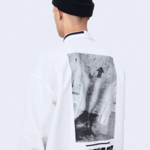 Overshirt with print