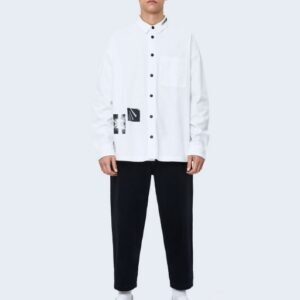 Overshirt with print
