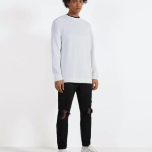 product-33-4 Ripped carrot fit jeans