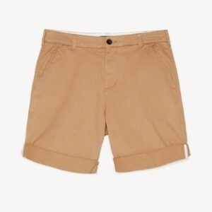 Belted Bermuda shorts