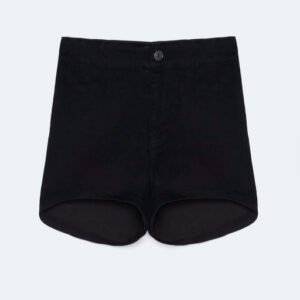 product-5-5 High waist denim shorts black