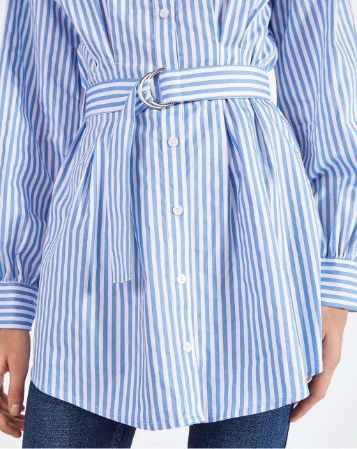 product-7-3 Poplin shirt with belt