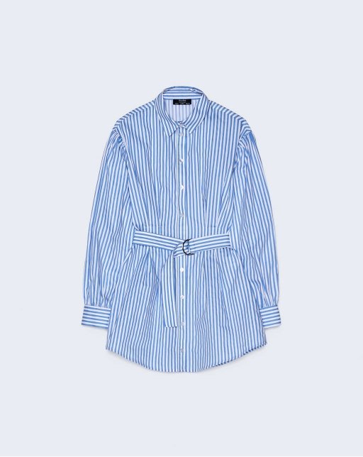 product-7-5 Poplin shirt with belt